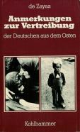 Anmerkungen zur Vertreibung (4th revised edition, 1995), Kohlhammer, Stuttgart, 240 pp. ISBN 3-17-009297-9 (of first edition)
