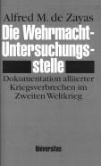 Original German version: Die Wehrmacht Untersuchungsstelle (1st edition 1979, 7th revised and enlarged edition, 2001, Universitas/Langen Müller, Munich), 510 pages. ISBN 3-8004-1051-6.